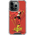 DC Comics The Flash Classic Action Pose Art iPhone 14 Pro Clear Case